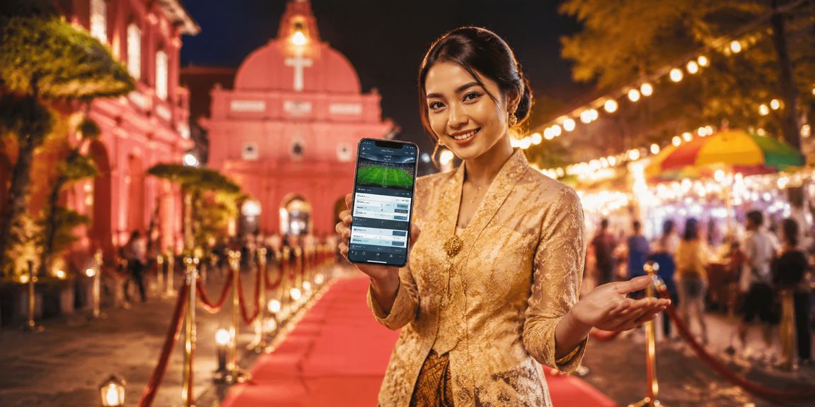 Pengguna wanita dari Melaka mengakses permainan dalam talian 350 menggunakan telefon pintar